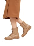 ESPRIT Mode Femme Bottes à Lacets, 270 Beige, 37 EU