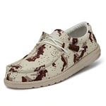 Hey Dude Homme Wally MOC Toe Shoes, Camouflage désert, 40 EU