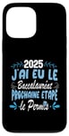 Coque pour iPhone 13 Pro Max Baccalauréat 2025 Cadeau félicitation BAC Permis de conduire