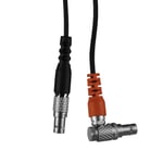 Teradek RT Latitude MDR Receiver 4-Pin LEMO Power Cable (40cm, RA to Straight)