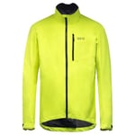 GORE WEAR Mens Gore-tex Paclite Jacket, Neon Yellow, XL EU