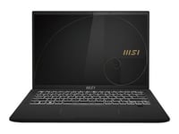 MSI Summit E14 Evo A12M-044FR - Intel Core i7 - 1280P / jusqu'à 4.8 GHz - Win 11 Home - Carte graphique Intel Iris Xe - 16 Go RAM - 1 To SSD NVMe - 14" 1920 x 1200 (Full HD Plus) - Wi-Fi 6E - noir encre