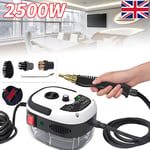 2500W Steam Cleaners Multipurpose Steamer Floor Cleaner 3 Bar Powerful 900ml