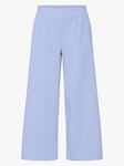 Ichi Kate Wide Pant - Dame - Blå - M