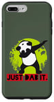 Coque pour iPhone 7 Plus/8 Plus Dab Dabbing Panda Eco Planet Green Save World