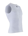 X-Bionic Energizer 4.0 Débardeur Léger T-Shirt Homme, Arctic White/Dolomite Grey, FR : 2XL (Taille Fabricant : XXL)