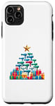 Coque pour iPhone 11 Pro Max Christmas Tree Sèche-cheveux Coiffure Coiffeur Coiffeuse