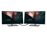 Lenovo ThinkVision 27 QHD Daisy-Chain Monitor x2-pakke - DAISYCHAINEU