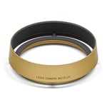 Leica Lens Hood Round Brass For Q3. Blasted finish