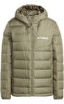 Adidas Women's Terrex Multi Light Down Jacket Olive Strata, XL