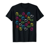 Family Guy Peter Lois Meg Stewie Brian Chris Neon Faces T-Shirt