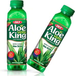 OKF Korean Aloe Vera King Original Refreshing Drink 500ml (Pack of 12) HALAL