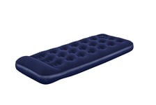 Bestway Matelas gonflable 1 place avec pompe à pied intégrée 1,85 m x 76 cm x 2