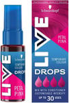 Schwarzkopf LIVE Colour Drops Petal Pink 30 ml (Pack of 1), 