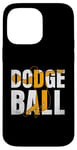 Coque pour iPhone 14 Pro Max Dodgeball Joueur Dodge Ball Game