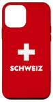 iPhone 12 mini Switzerland Flag Suisse Swiss Schweiz White Red Case