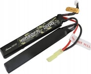 Lipo Battery Gens Ace Saddle Airsoft Gun 1200Mah 11.1V 3S1p 25C