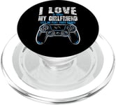 I Love It When My Girlfriend Lets Me Play Video Games Gamer PopSockets PopGrip for MagSafe