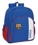 F.C. BARCELONE 2ème ÉQUIPATION - Sac à dos scolaire pour enfant, sac à dos pour enfants, adaptable au chariot, idéal pour les enfants d'âge scolaire, confortable et polyvalent, qualité et résistance,