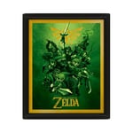 The Legend Of Zelda (Link) 10 x 8 pouces Posters Lenticulaires 3D