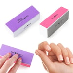 Strip 4 Way Nail Buffer File Manicure Tool Dead Skin Remover Nail Sanding Block