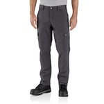 Carhartt Men's Herren Arbeitshose Ripstop Cargo Fleece Lined, Farbe:Shadow, Farbe:Greige, 30l32 Casual Pants, Shadow, 20