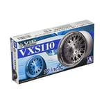 Aoshima 52464 Tuned Parts 07 1/24 VIP MODULAR VSX110 19inch Tire & Wheel Set FS