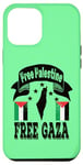 iPhone 15 Pro Max Flag and map of Palestine free Palestinian pride Case