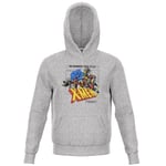 X-Men Retro Team Up Kids' Hoodie - Grey - 9-10 Years