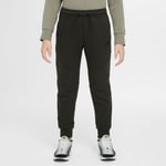 Nike Sweatpants NSW Tech Fleece 24 - Grön/Svart Barn, storlek S: 128-137 cm