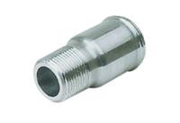 Moroso MOR63544 nippel 1"NPT till 32mm slang, aluminium