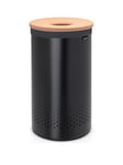 Brabantia 60-Litre Laundry Bin With Removable Laundry Bag &Ndash; Black