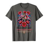 England Knight & Horse St George's Day George Dragon Outfit T-Shirt