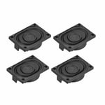 4 Ohm 3W Round Internal Magnet Speaker for Laptop Loudspeaker 4pcs