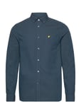 Regular Fit Light Weight Oxford Shirt Navy Lyle & Scott