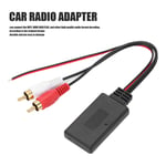 Car Radio Adapter Stereo 2RCA Wireless AUX Audio Cable For