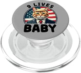 Bébé chat Trump 9 Lives PopSockets PopGrip pour MagSafe