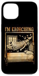 Coque pour iPhone 13 Halloween Fitness Horror Ghost I'm Exorcising Funny Gym