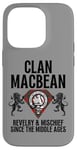 Coque pour iPhone 14 Pro MacBean Clan Scottish Name Blason Tartan Famille