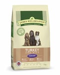 Jwb Adult Dog Senior Turkey & Rice Kibble 7.5kg