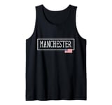 Manchester City USA Flag State Travel US America Women Men Tank Top