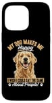 iPhone 14 Pro Max Golden Retriever Dog Breed Fur real, I’m the paw-fect Case