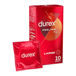 Durex Préservatifs Feeling XL boîte de 10