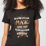 Harry Potter Whip Your Wands Out Women's T-Shirt - Black - XL