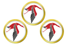 Escadrille 3 Cigogne de Georges Guynemer (French Air Force) Golf Ball Markers