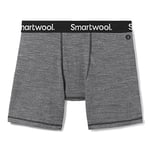 Smartwool, Men's Boxer Brief, Medium Gray Heather, XL