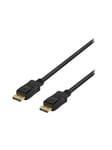 Deltaco DisplayPort monitor cable 20-pin m - 15m