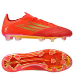 adidas F50 Elite FG Two Horizons - Röd/Guld/Röd LIMITED EDITION - Gräs (FG), storlek 42⅔