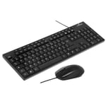 Pack Clavier Souris - BLUESTORK - MEDIA OFFICE - Filaire - Azerty - Compatibl...