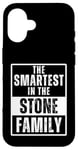 iPhone 16 Smartest in the Stone Family Case